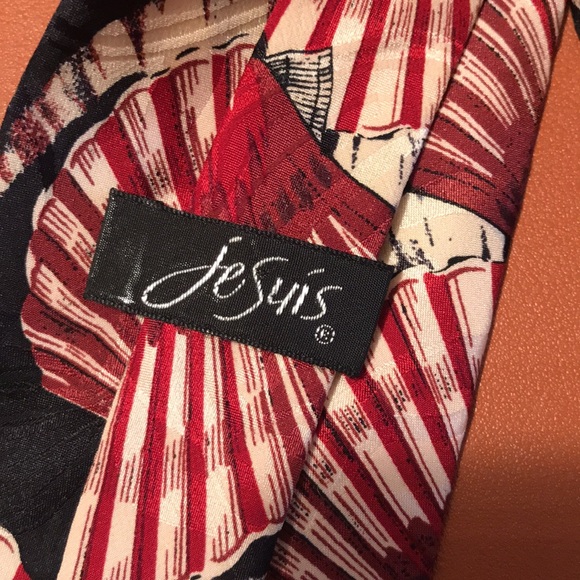 Jesuis silk tie - Picture 3 of 9